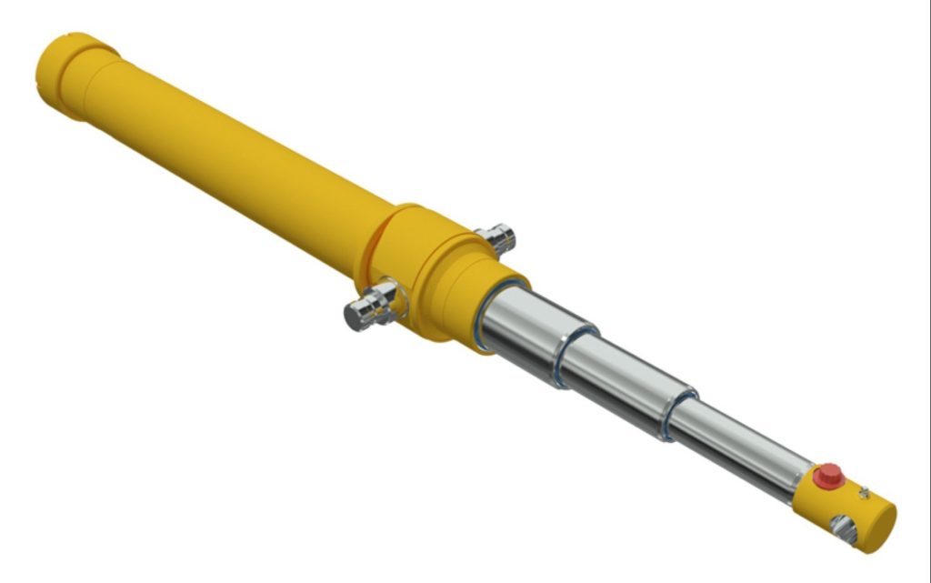 HYDRAULIC TELESCOPIC CYLINDER